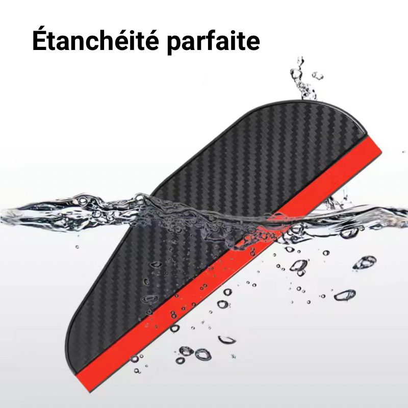 Dryyver MirrorShieldTM avec étanchéité parfaite pour une protection maximale contre les intempéries.
