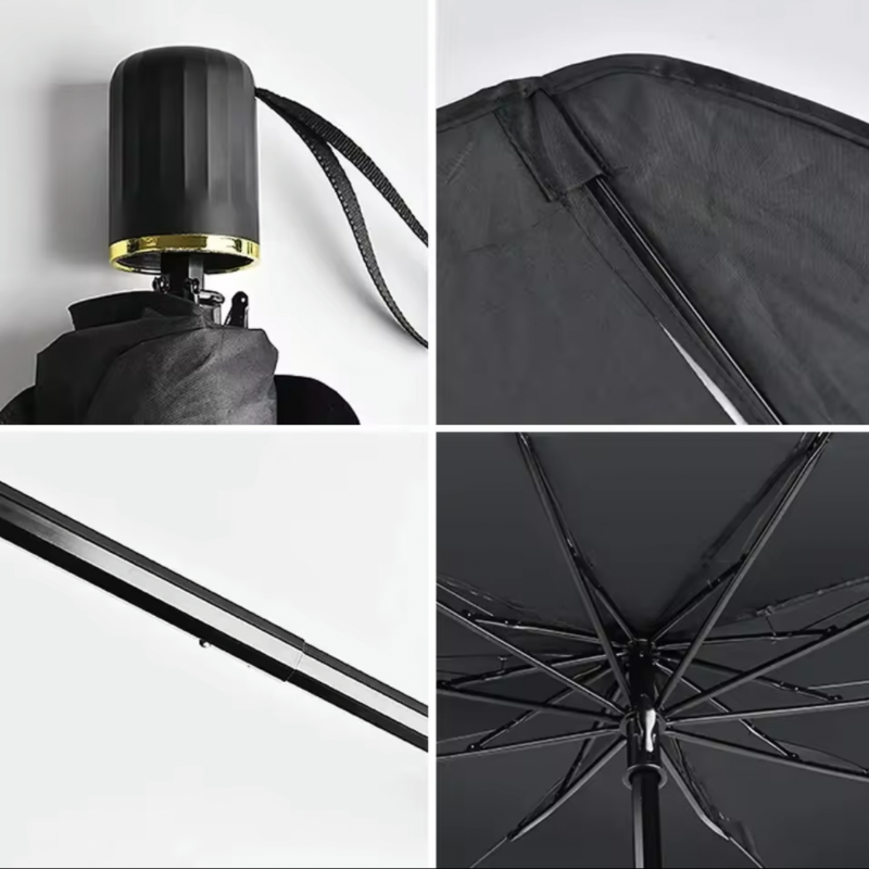 Dryyver SunFlex™ - Pare-Soleil Rétractable de Pare-Brise