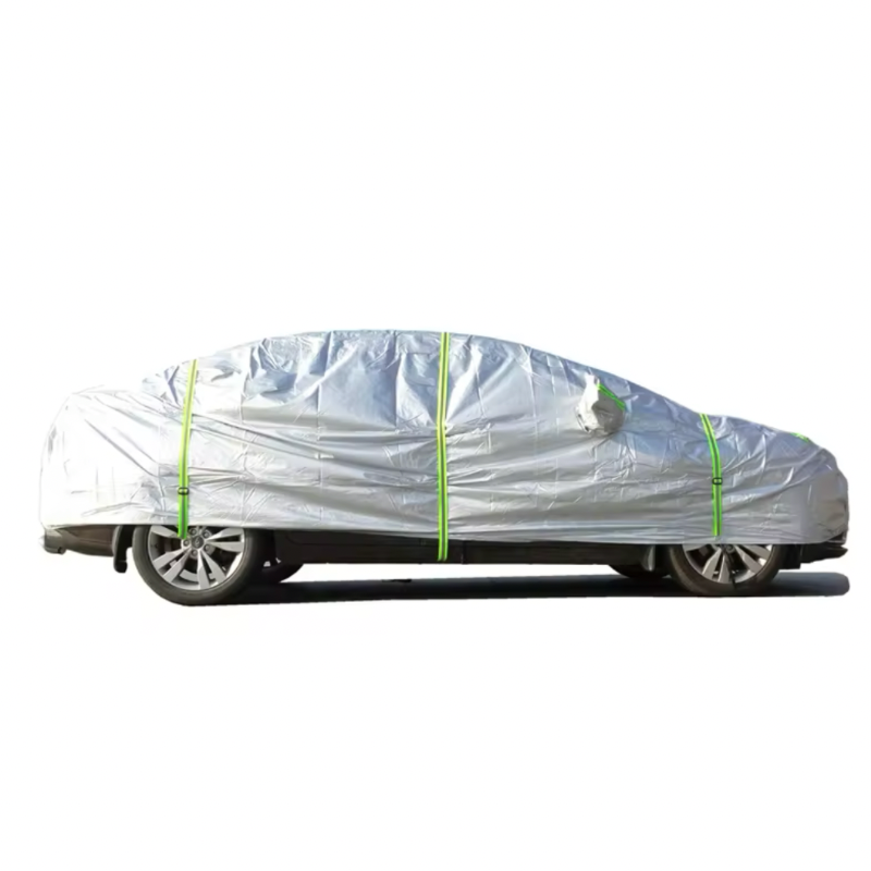 Protection extérieure de voiture DryyverCover™ grise, idéale contre le soleil, la pluie, la neige et la poussière