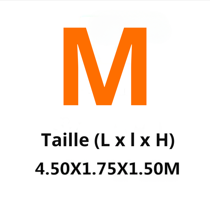 DryyverCover taille M - Housse de voiture 4,50 x 1,75 x 1,50 m