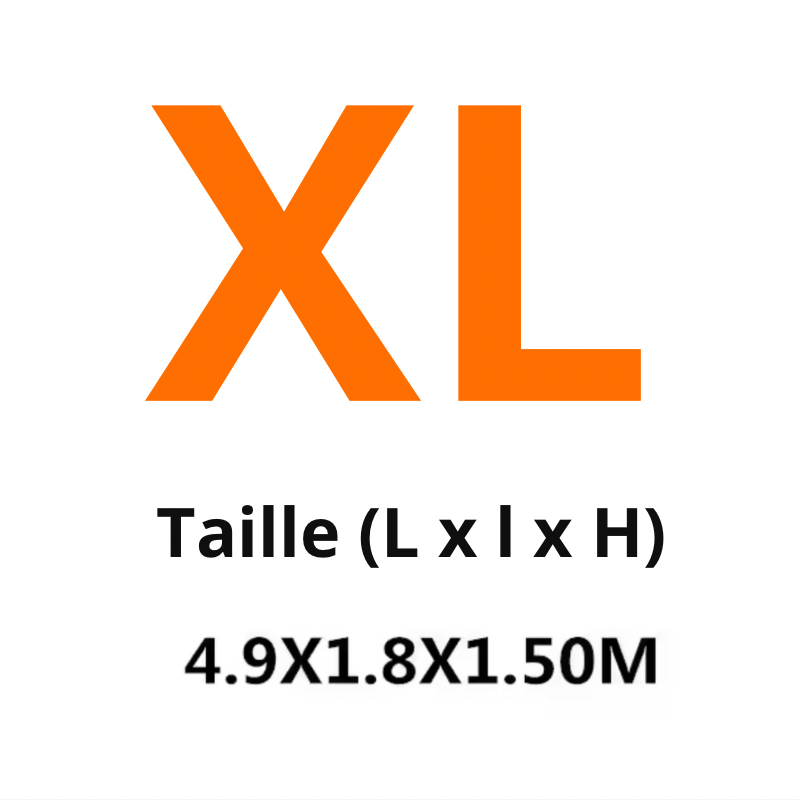 DryyverCover taille XL - Housse de voiture 4,90 x 1,80 x 1,50 m