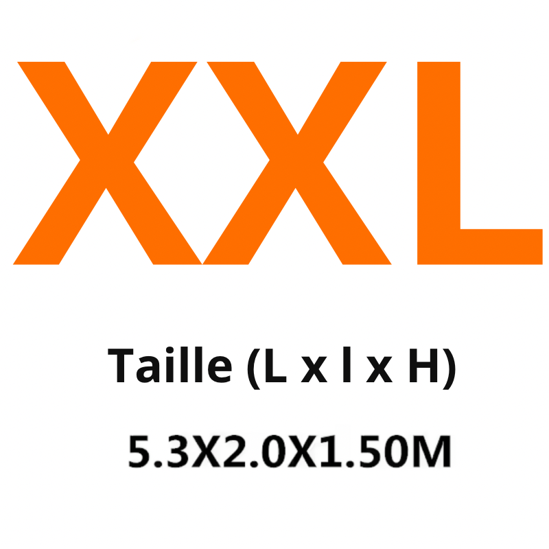DryyverCover taille XXL - Housse de voiture 5,30 x 2,00 x 1,50 m