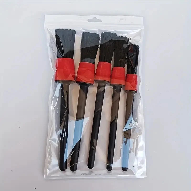 Ensemble de Brosses de Détail Voiture - Nettoyage Précis - Dryyver - Accessoire auto premium
