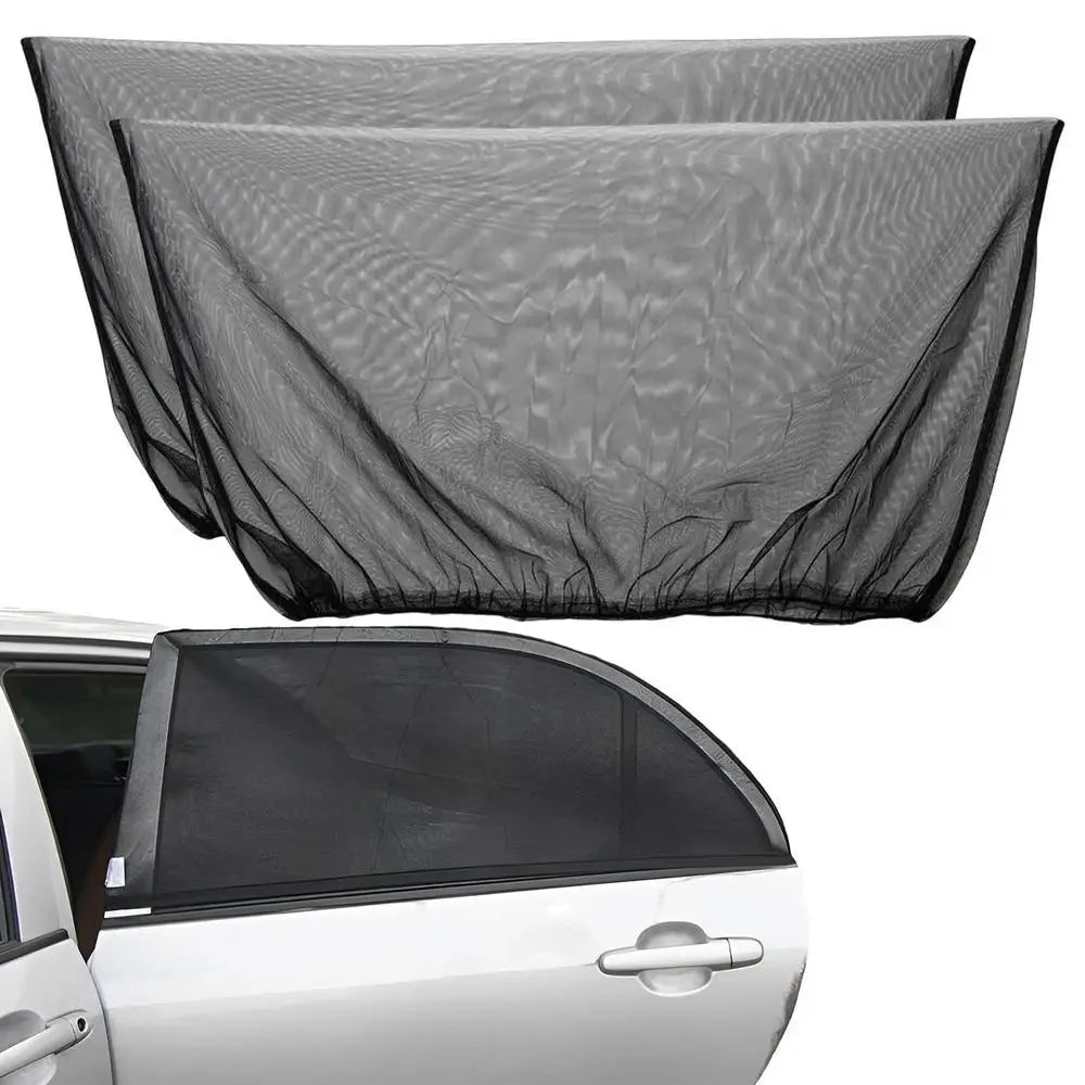 Pare-soleil universel pour fenêtre arrière de voiture et SUV, offrant une protection solaire maximale et une installation facile