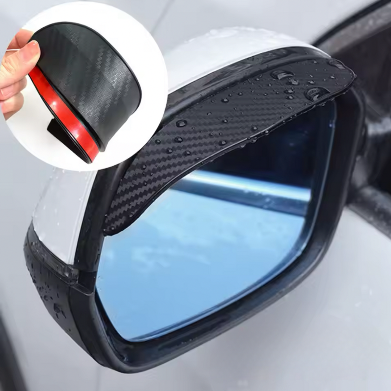 Installation facile et rapide du Dryyver MirrorShieldTM pour rétroviseurs - Protection contre la pluie et les UV