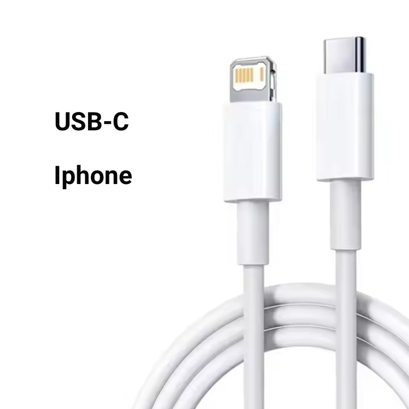 Câble USB-C vers Lightning pour iPhone, charge rapide 35W