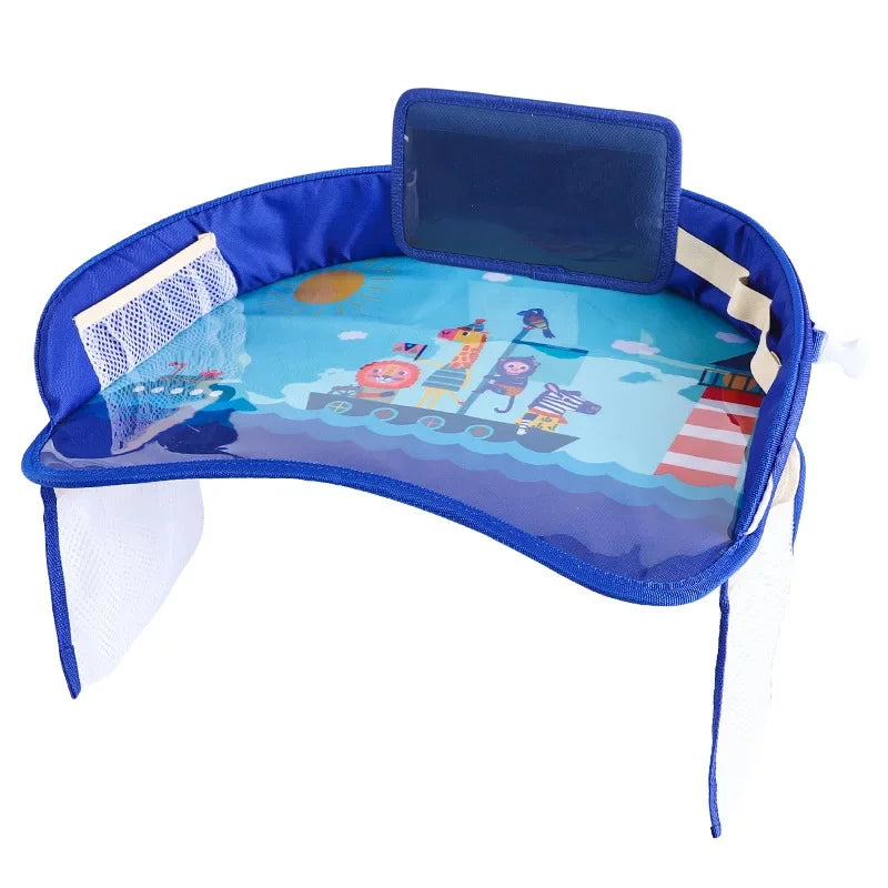 Dryyver KidsTable™ - Tablette de Voyage pour Enfants avec motif bateau parfaite pour divertir les enfants pendant les voyages.