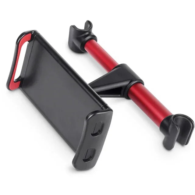 Support de téléphone et tablette pour siège arrière, version rouge, Dryyver SeatClip™.